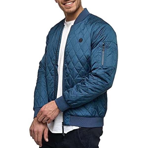 INDICODE Heren Novak Bomberjack met opstaande kraag